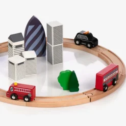 Bigjigs Toys|Gifts*Wooden City of London Train Set (104cm)