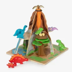 Bigjigs Toys|Gifts*Wooden Dinosaur Island Play Set (45cm)