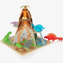 Bigjigs Toys|Gifts*Wooden Dinosaur Island Play Set (45cm)