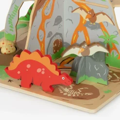 Bigjigs Toys|Gifts*Wooden Dinosaur Island Play Set (45cm)