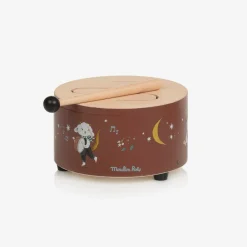 Moulin Roty Toys|Toys*Wooden Drum Toy (16cm)