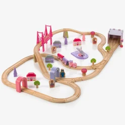 Bigjigs Toys|Gifts*Wooden Fairy Town Train Set (114cm)