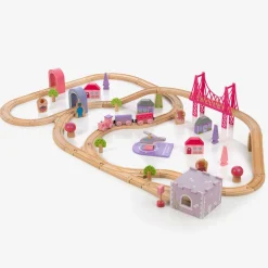 Bigjigs Toys|Gifts*Wooden Fairy Town Train Set (114cm)
