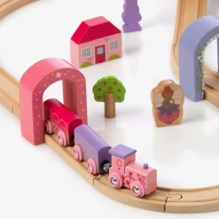 Bigjigs Toys|Gifts*Wooden Fairy Town Train Set (114cm)