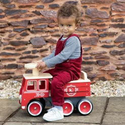 Vilac Gifts*Wooden Fire Engine Toy (50cm)