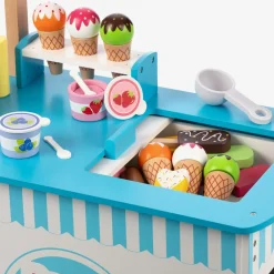 Bigjigs Toys|Gifts*Wooden Ice Cream Cart Play Set (100cm)