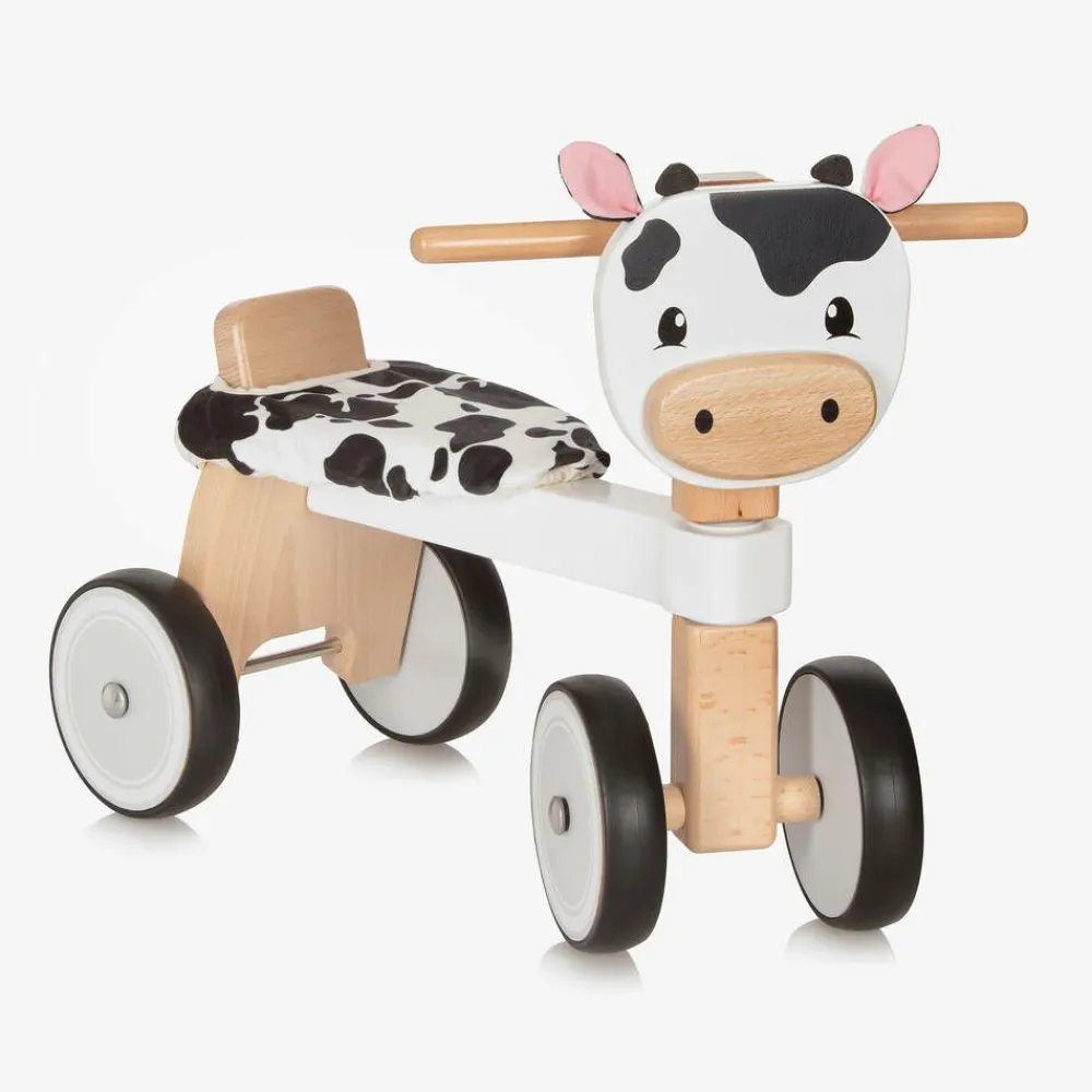 Bigjigs Gifts*Wooden Ride-On Cow (45cm)