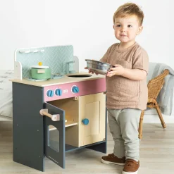 Bigjigs Toys|Gifts*Wooden Simply Scandi Kitchen Play Set (60cm)