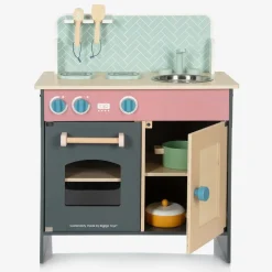 Bigjigs Toys|Gifts*Wooden Simply Scandi Kitchen Play Set (60cm)