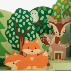 Orange Tree Toys Toys|Toys*Woodland Animal Bookends (15cm)