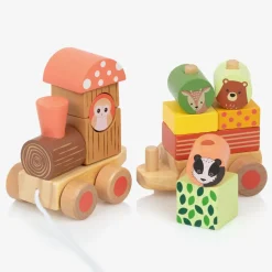 Orange Tree Toys Toys|Toys*Woodland Animal Puzzle Train Toy (26cm)