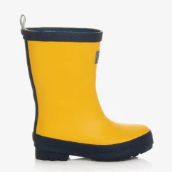 Hatley Rain Boots|Rain Boots*Yellow & Navy Blue Rain Boots