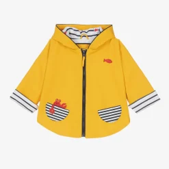 Week-end à la mer Coats & Jackets*Yellow Hooded Rain Cape