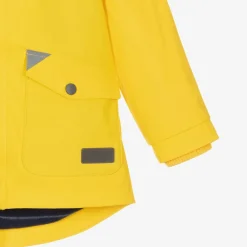 Mitty James Coats & Jackets|Coats & Jackets*Yellow Hooded Waterproof Raincoat