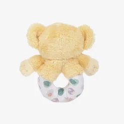 Rainbow Designs Toys*Yellow Plush Simba Ring Rattle Toy (11cm)
