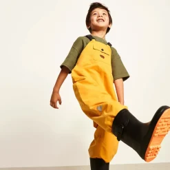 Töastie Trousers*Yellow Waterproof Dungarees