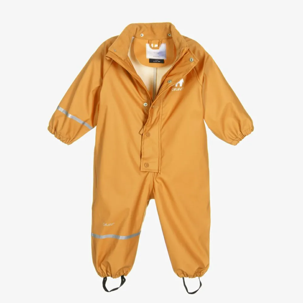 CeLaVi Coats & Jackets|Coats & Jackets*Yellow Waterproof Rainsuit